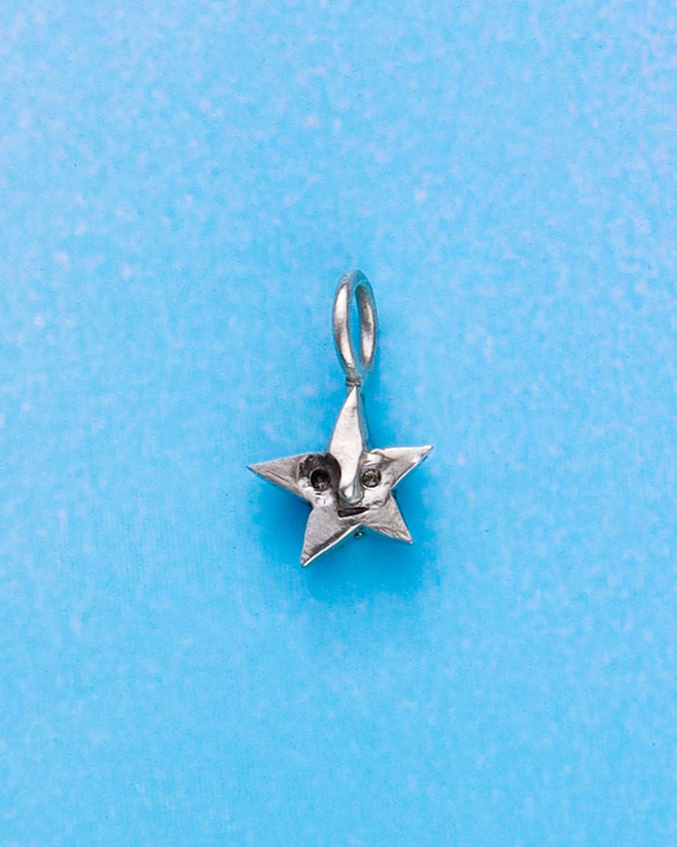 sterling Silver star-shaped pendant