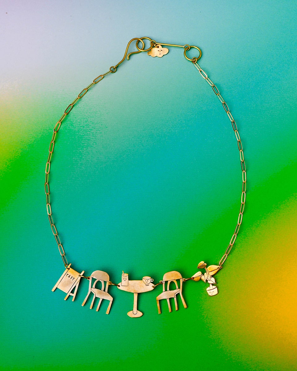 Outdoor Cafe Necklace