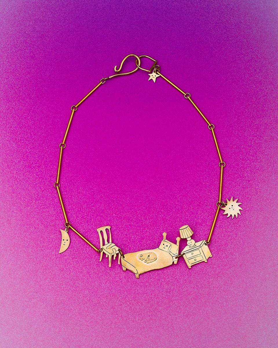 I Sleep Till Noon Necklace