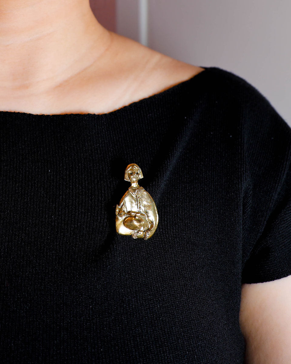 Cat Lady Brooch
