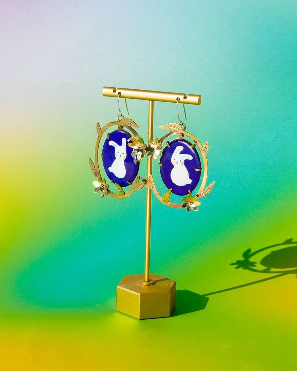 Rabbits in Blue