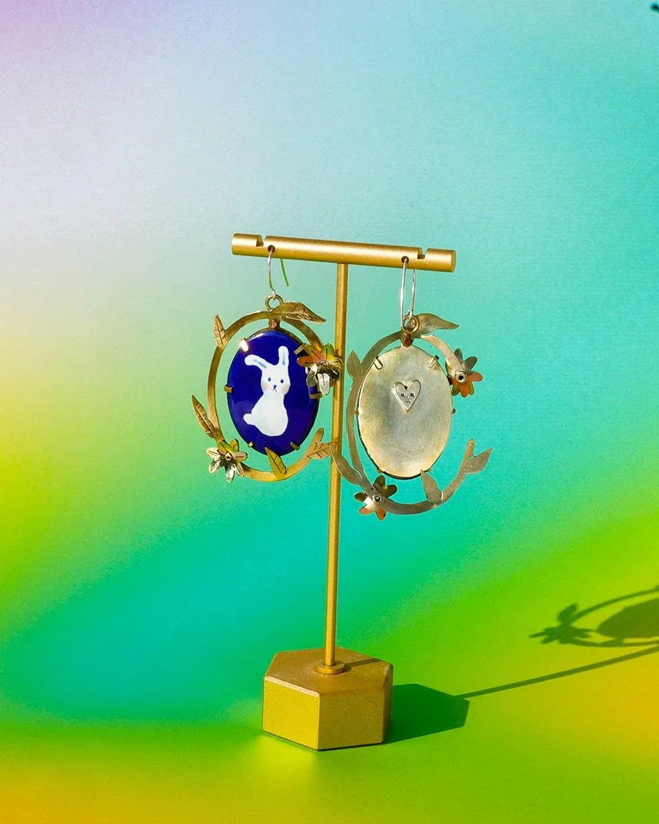 Rabbits in Blue