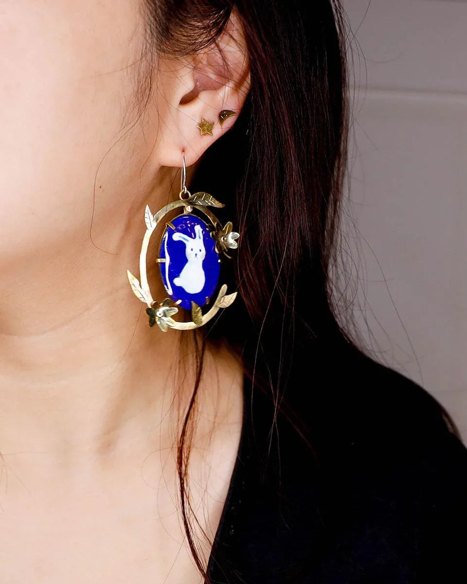 Rabbits in Blue