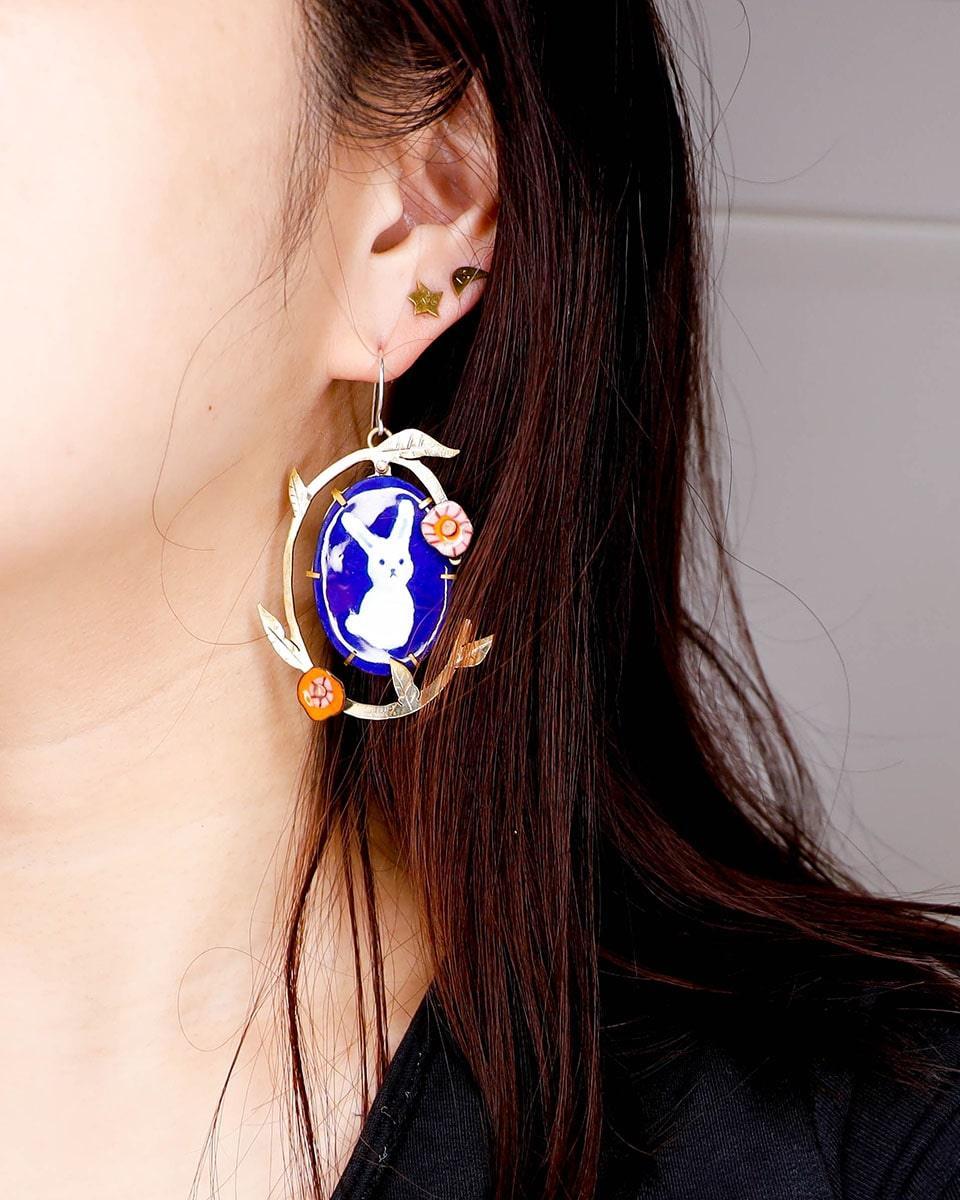 Rabbits in Blue