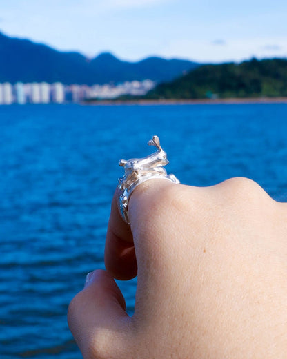 Jade Rabbit Ring