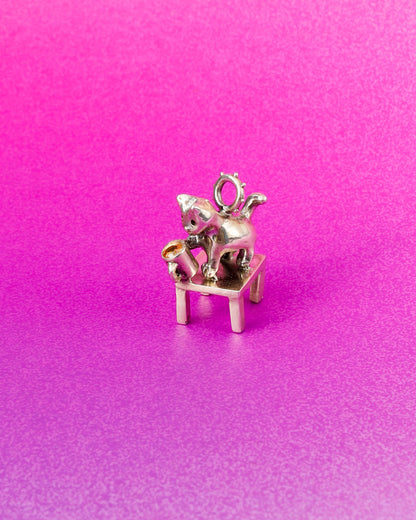 Naughty Kitty Charm