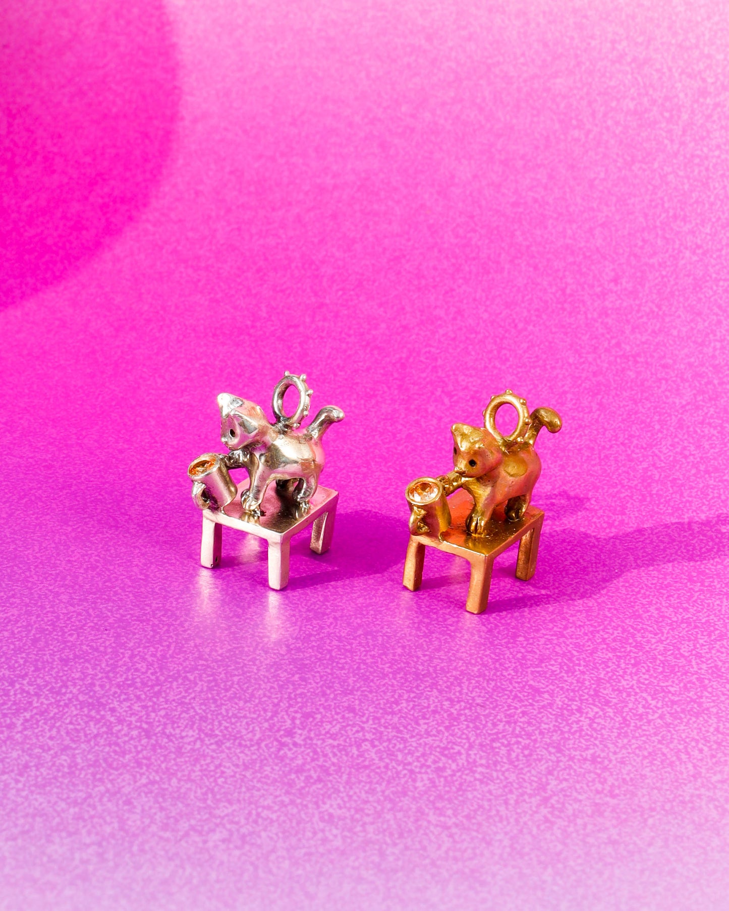 Naughty Kitty Charm