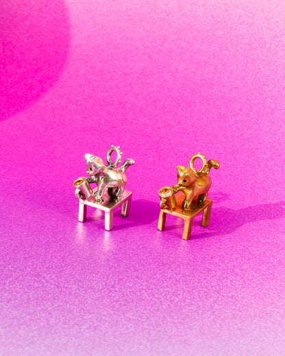 Naughty Kitty Charm