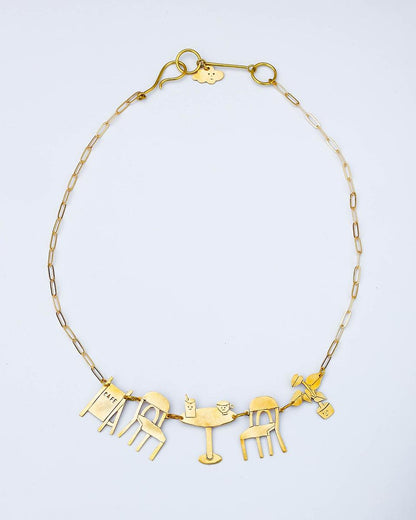 Outdoor Cafe Necklace