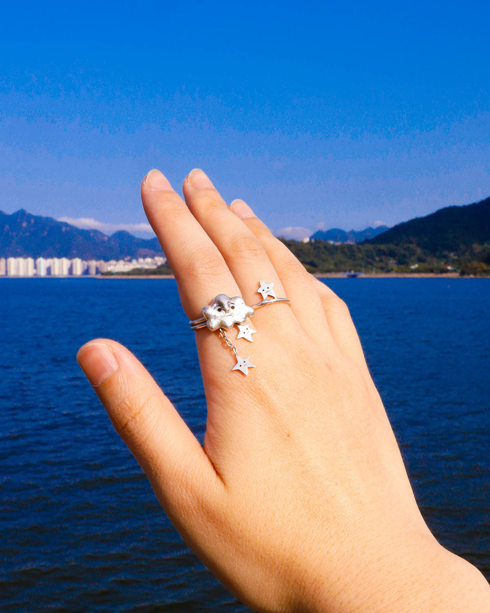 Shooting Stars Cloud Ring