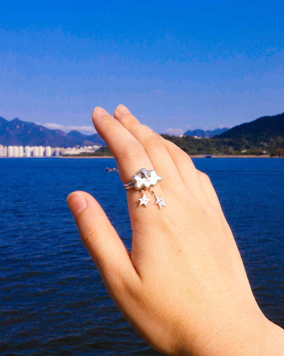 Shooting Stars Cloud Ring