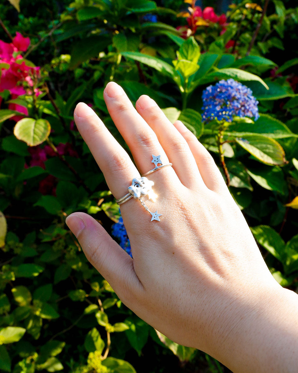 Shooting Stars Cloud Ring