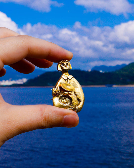 Cat Lady Brooch
