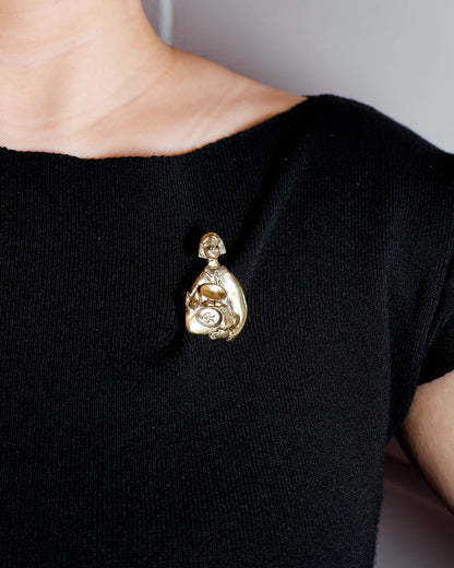 Cat Lady Brooch