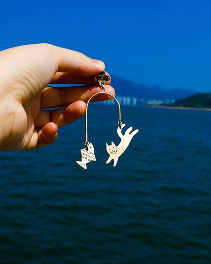 Kitty Cats' Law of Attraction Earrings