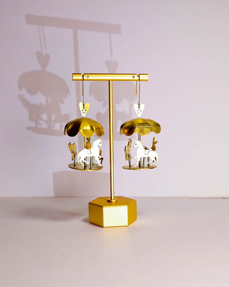 Mini Carousel Earrings